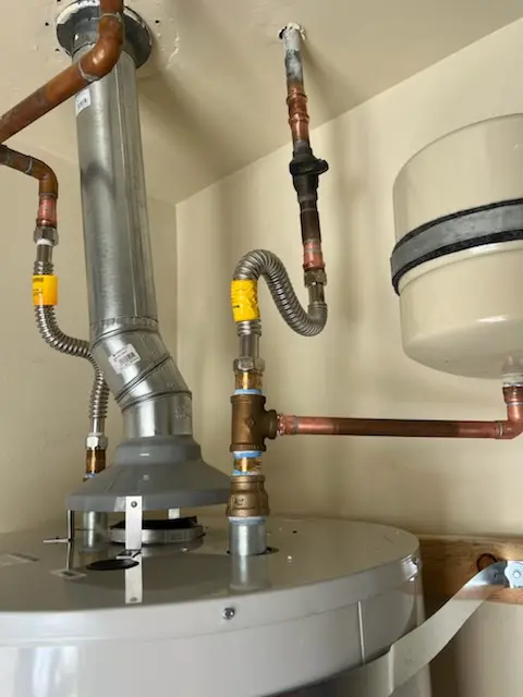 Water heater installation and plumbing repair in Eagle Creek